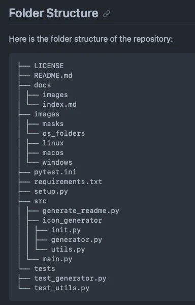 GitHub Folder Structure